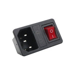 10 STK. AC-01 Drei-Pol-Strombuchse mit Sicherheitsschalterbuchse, 10 STK. AC-01