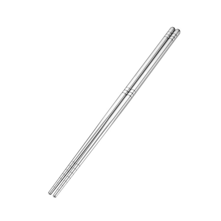 1 Paar Edelstahl-Besteck Bunte Wiederverwendbare Metallstäbchen Geschirr, Länge: 23 cm