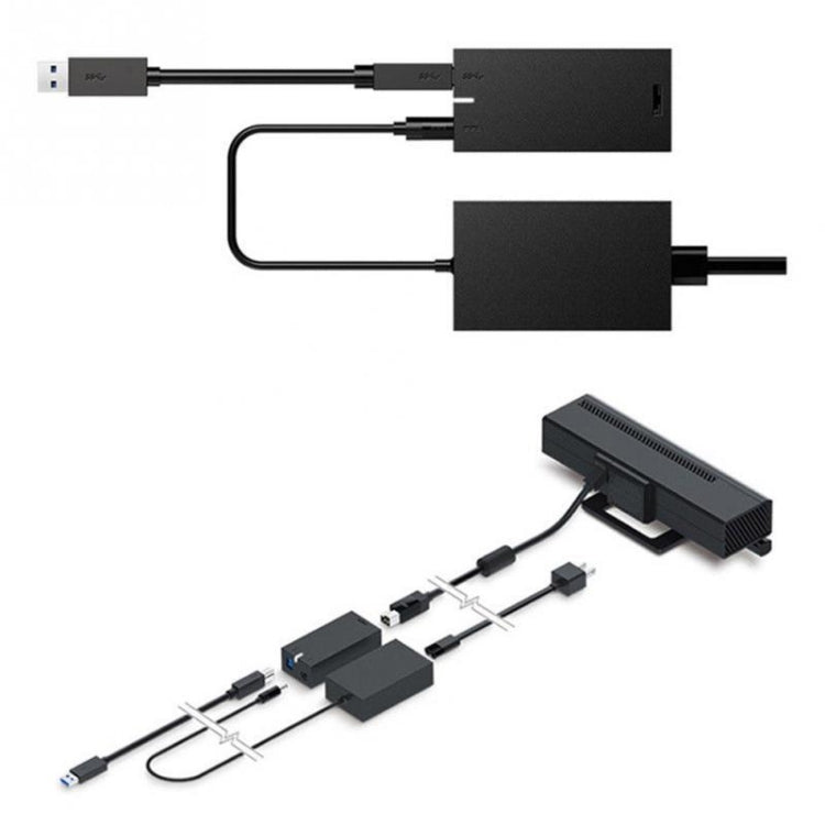 Kinect 2.0 Sensor USB 3.0 Adapter für Xbox One S Xbox One X Windows PC, US, EU, US zu UK Stecker
