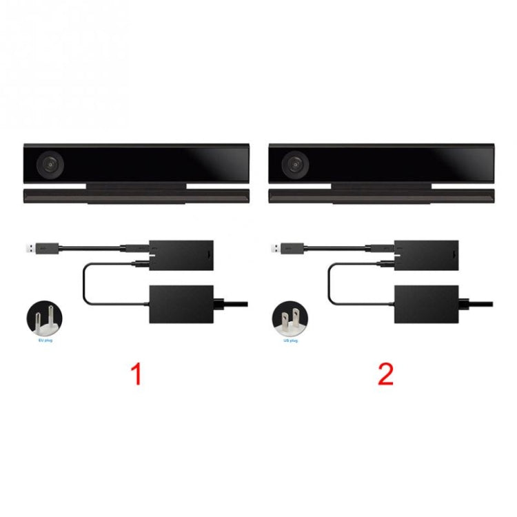 Kinect 2.0 Sensor USB 3.0 Adapter für Xbox One S Xbox One X Windows PC, US, EU, US zu UK Stecker
