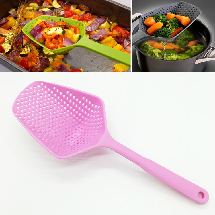 Plastik-Abtropfschaufel, Sieb, Wasserableitungsschaufel, Küchen-Eisschaufel, Seiher