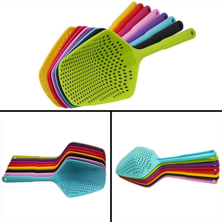 Plastik-Abtropfschaufel, Sieb, Wasserableitungsschaufel, Küchen-Eisschaufel, Seiher