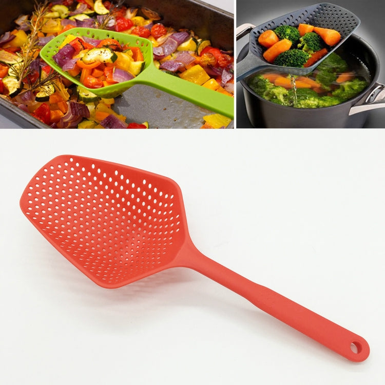 Plastik-Abtropfschaufel, Sieb, Wasserableitungsschaufel, Küchen-Eisschaufel, Seiher