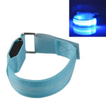 Nylon Nacht Sport LED Licht Armband Lichtarmband, Batterieversion Blau, USB-Ladeversion Blau, Batterieversion Weiß, USB-Ladeversion Weiß, Batterieversion Rot, USB-Ladeversion Rot, Batterieversion Grün, USB-Ladeversion Grün