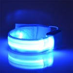 Nylon Nacht Sport LED Licht Armband Lichtarmband, Batterieversion Blau, USB-Ladeversion Blau, Batterieversion Weiß, USB-Ladeversion Weiß, Batterieversion Rot, USB-Ladeversion Rot, Batterieversion Grün, USB-Ladeversion Grün