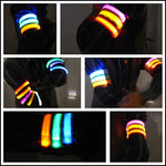 Nylon Nacht Sport LED Licht Armband Lichtarmband, Batterieversion Blau, USB-Ladeversion Blau, Batterieversion Weiß, USB-Ladeversion Weiß, Batterieversion Rot, USB-Ladeversion Rot, Batterieversion Grün, USB-Ladeversion Grün