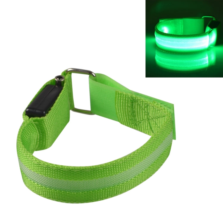 Nylon Nacht Sport LED Licht Armband Lichtarmband, Batterieversion Blau, USB-Ladeversion Blau, Batterieversion Weiß, USB-Ladeversion Weiß, Batterieversion Rot, USB-Ladeversion Rot, Batterieversion Grün, USB-Ladeversion Grün