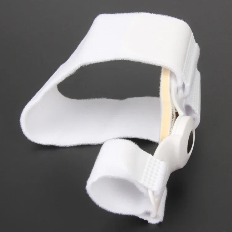 Ballenzehenschiene, Großzehenkorrektur, Fußschmerzlinderung, Hallux-valgus-Korrektur, orthopädische Hilfsmittel, Weiß
