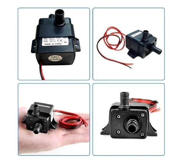 240 l/h extrem leise, wasserdichte bürstenlose Pumpe, Mini-Tauchpumpe, Mini-Tauchpumpe