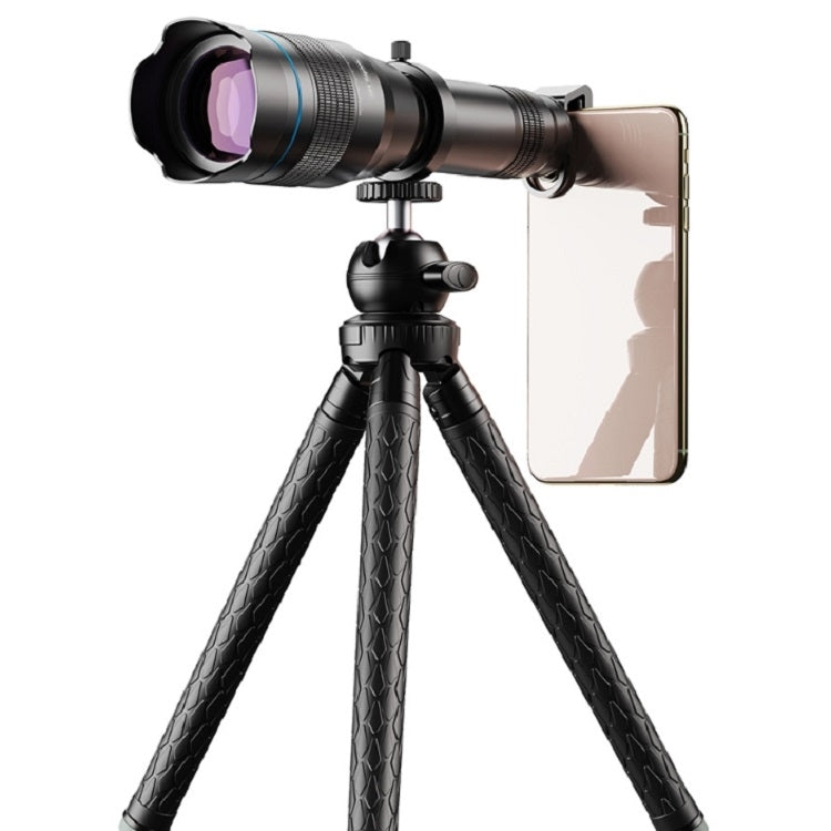 APEXEL APL-JS60XJJ09 Vollmetall 60X HD Externes Vergrößerungsteleskop Universelles Teleobjektiv Handyobjektiv