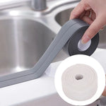 Wasserdichtes, schimmelresistentes Klebeband aus strapazierfähigem PVC-Material, Dichtungsband für Küche und Bad, 3,8 cm x 3,2 m, 2,2 cm x 3,2 m