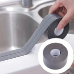 Wasserdichtes, schimmelresistentes Klebeband aus strapazierfähigem PVC-Material, Dichtungsband für Küche und Bad, 3,8 cm x 3,2 m, 2,2 cm x 3,2 m