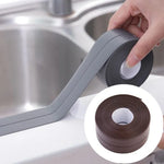 Wasserdichtes, schimmelresistentes Klebeband aus strapazierfähigem PVC-Material, Dichtungsband für Küche und Bad, 3,8 cm x 3,2 m, 2,2 cm x 3,2 m
