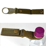 2 Stk. Gurtband Outdoor Karabiner Rucksack Aufhänger Haken Camp Wanderung Wasserflaschenclip Hängeverschluss Schnalle Halter Werkzeug