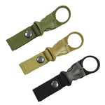2 Stk. Gurtband Outdoor Karabiner Rucksack Aufhänger Haken Camp Wanderung Wasserflaschenclip Hängeverschluss Schnalle Halter Werkzeug