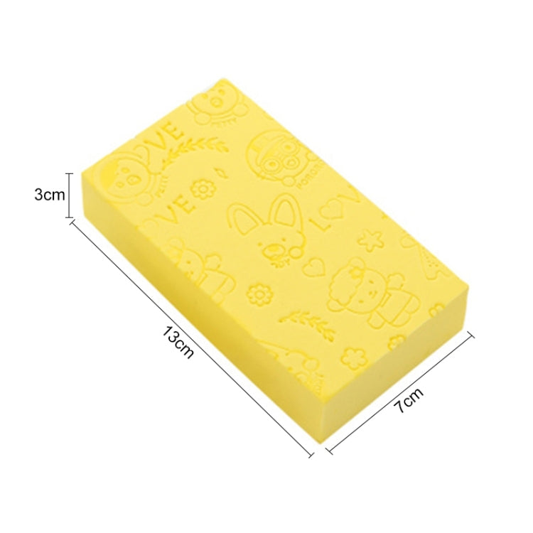 Babyparty Spa Bad Quadratischer Schwamm Körperreinigung Peeling