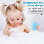 Babyparty Spa Bad Quadratischer Schwamm Körperreinigung Peeling