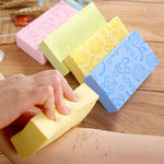 Babyparty Spa Bad Quadratischer Schwamm Körperreinigung Peeling
