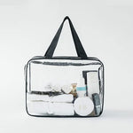 Transparente PVC-Taschen, Reiseorganizer, durchsichtige Kosmetiktasche, Waschbeutel
