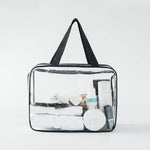 Transparente PVC-Taschen, Reiseorganizer, durchsichtige Kosmetiktasche, Waschbeutel