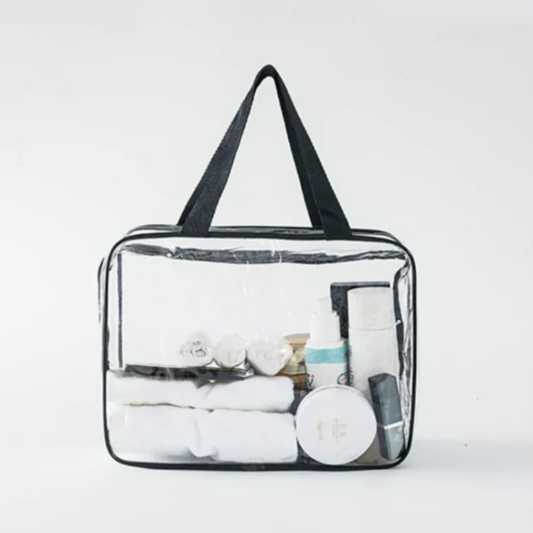 Transparente PVC-Taschen, Reiseorganizer, durchsichtige Kosmetiktasche, Waschbeutel