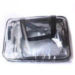 Transparente PVC-Taschen, Reiseorganizer, durchsichtige Kosmetiktasche, Waschbeutel
