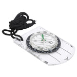 Professioneller Mini-Kompass Kartenmaßstab Lineal Multifunktionsausrüstung Outdoor Wandern Camping Überleben, Mini
