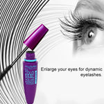 Black Mascara Express Make Up Eyes Curling Waterproof Rocket Mascara, Dunkelblau, Lila, Gelb