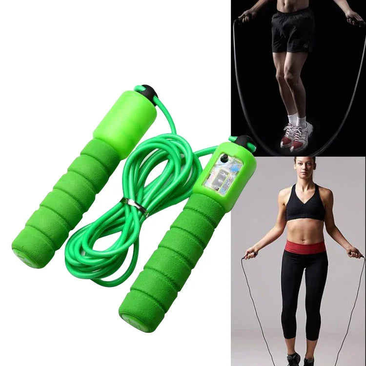 Springseile mit Zähler Sport Fitness Verstellbares Schnelles Springseil Zählendes Springseil Überspringen Draht