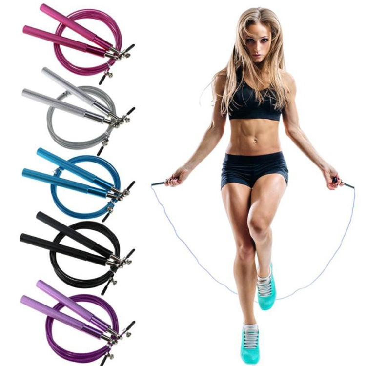 Stahldraht Springseil Verstellbar Fitness Springseil, Länge: 3m, Stahldraht Springseil (Magenta), Stahldraht Springseil (Schwarz), Stahldraht Springseil (Blau), Stahldraht Springseil (Grau), Stahldraht Springseil (Grün), Stahldraht Springseil (Orange)