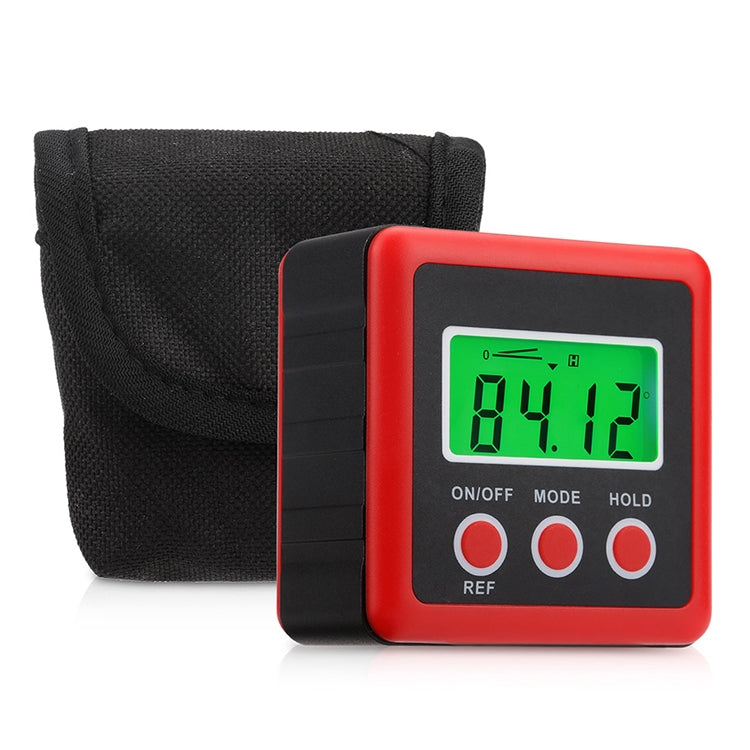 3-Tasten-Mini-Präzisions-Magnet-Digital-Neigungsmesser / Neigungsmesser / Inklinometer