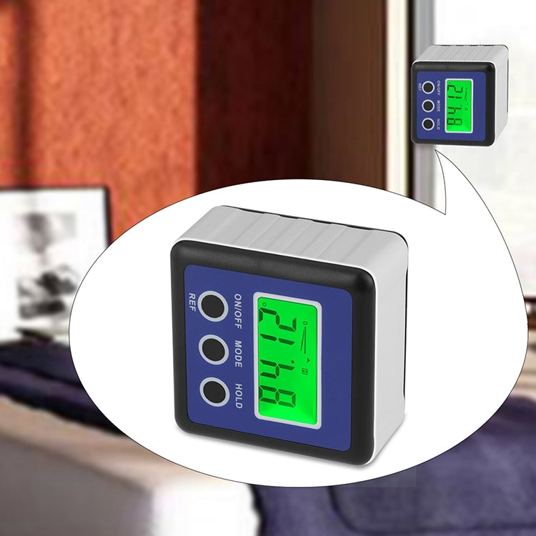 3-Tasten-Mini-Präzisions-Magnet-Digital-Neigungsmesser / Neigungsmesser / Inklinometer