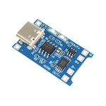 TP4056 USB-C / Type-C Kombi Schutz Ladegerät 1A Lithium Batterieladeplatine Modul