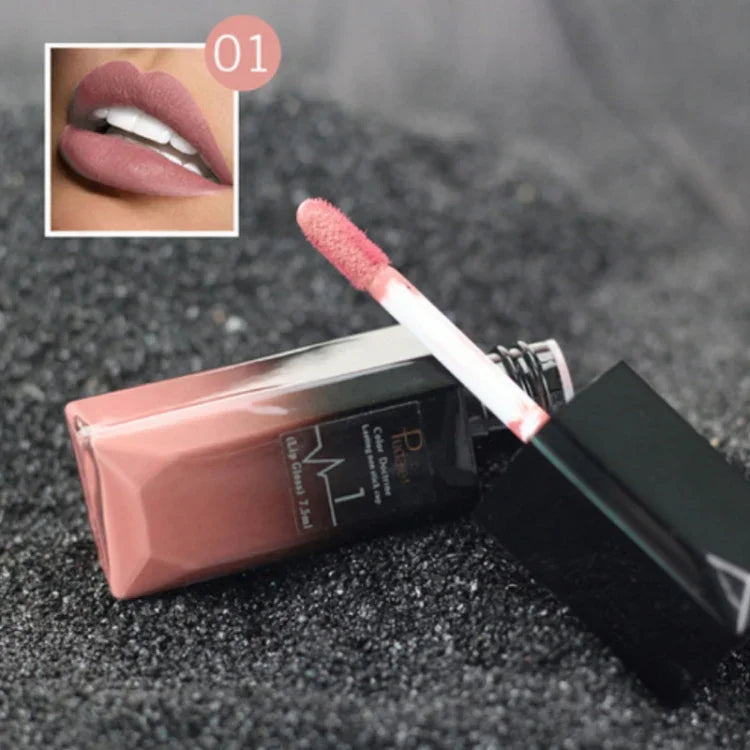 Wasserfester Lipgloss, matter Lippenstift, Kosmetik, Make-up, Nude, 1#, 2#, 3#, 4#, 5#, 6#, 7#, 8#, 9#, 10#, 11#, 12#, 13#, 14#, 15#, 16#, 17#, 18#, 19#, 20#, 21#