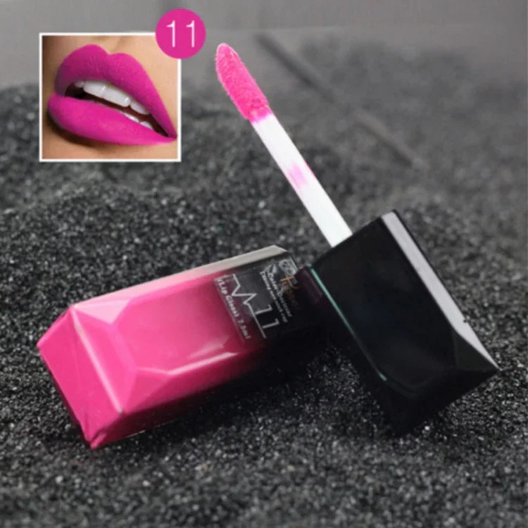 Wasserfester Lipgloss, matter Lippenstift, Kosmetik, Make-up, Nude, 1#, 2#, 3#, 4#, 5#, 6#, 7#, 8#, 9#, 10#, 11#, 12#, 13#, 14#, 15#, 16#, 17#, 18#, 19#, 20#, 21#