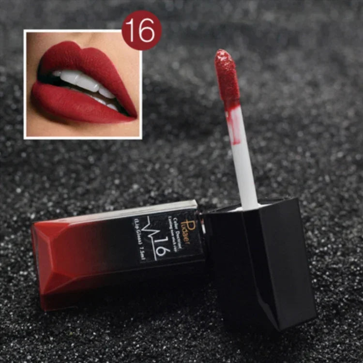 Wasserfester Lipgloss, matter Lippenstift, Kosmetik, Make-up, Nude, 1#, 2#, 3#, 4#, 5#, 6#, 7#, 8#, 9#, 10#, 11#, 12#, 13#, 14#, 15#, 16#, 17#, 18#, 19#, 20#, 21#