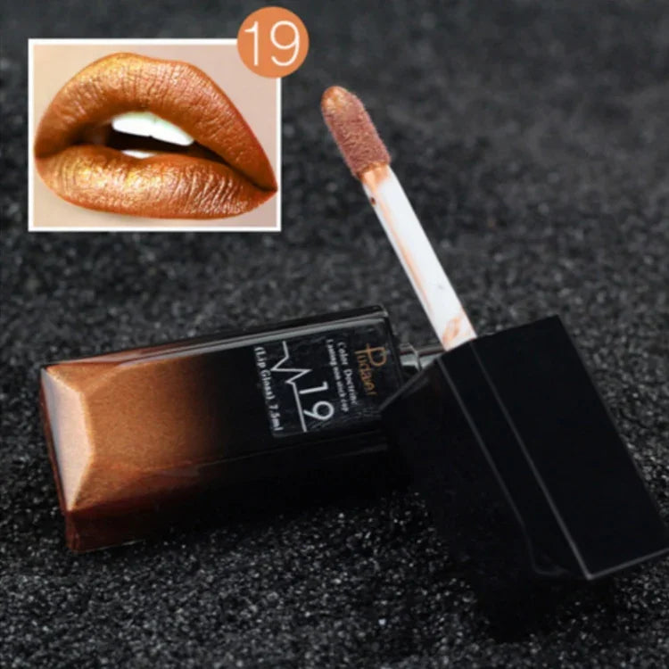 Wasserfester Lipgloss, matter Lippenstift, Kosmetik, Make-up, Nude, 1#, 2#, 3#, 4#, 5#, 6#, 7#, 8#, 9#, 10#, 11#, 12#, 13#, 14#, 15#, 16#, 17#, 18#, 19#, 20#, 21#