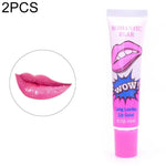 2 Stück leicht abziehbarer, langanhaltender Lipgloss, wasserfest, matt, Lippenstift für Damen, Kosmetik, Wassermelonenrot, Pfirsichfarben, Sexy Rot, Rosenrosa, Kirschrot, Süßes Orange