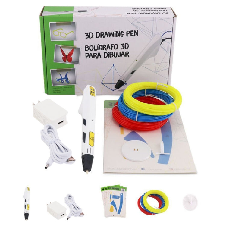 3D-Druckstift Kinderspielzeug Kunst-Doodle-Stift, USB, USB+EU-Stecker, USB+AU-Stecker, USB+US-Stecker, USB+UK-Stecker