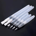 6 Stück tragbarer Pinsel Aquarellpinsel Stift Weicher Aquarellpinsel Zeichenzubehör, 6 Stück Aquarellstift