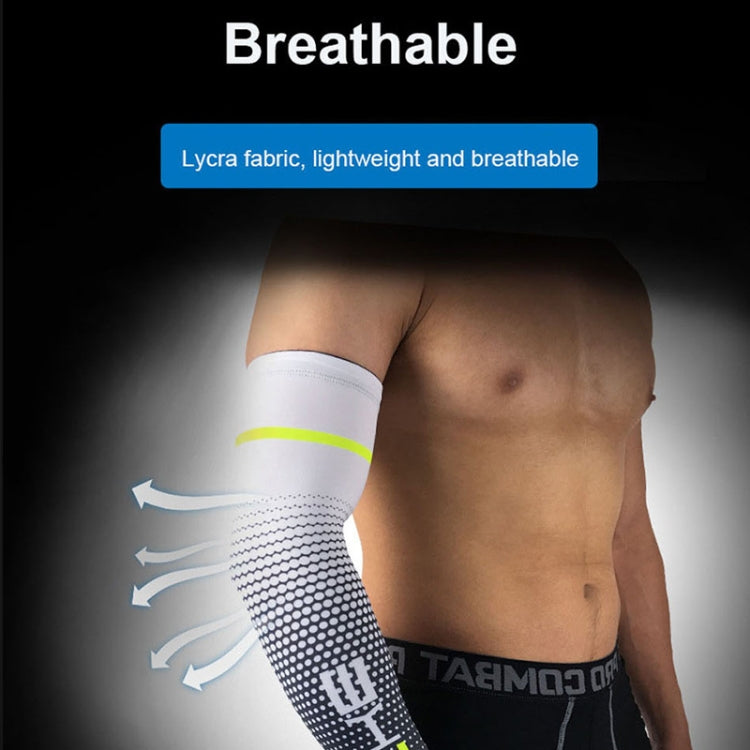 1 Paar Coole Herren Radfahren Lauf UV-Sonnenschutz Manschetten Schutzhülle Armsleeve Fahrrad Sport Armwärmer Ärmel, L, M, XL, XXL