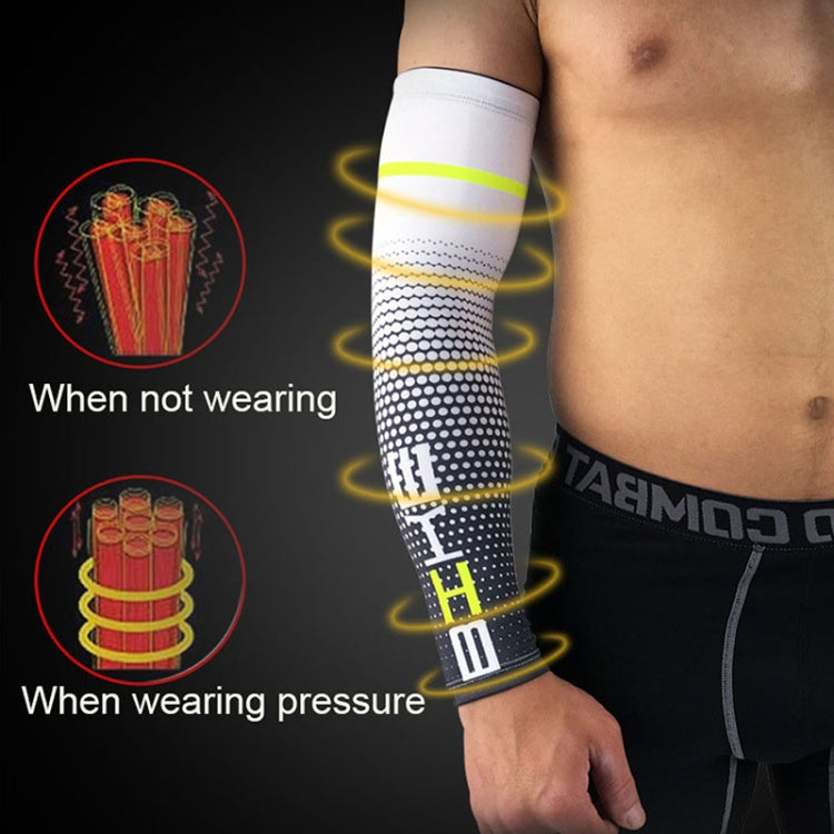 1 Paar Coole Herren Radfahren Lauf UV-Sonnenschutz Manschetten Schutzhülle Armsleeve Fahrrad Sport Armwärmer Ärmel, L, M, XL, XXL