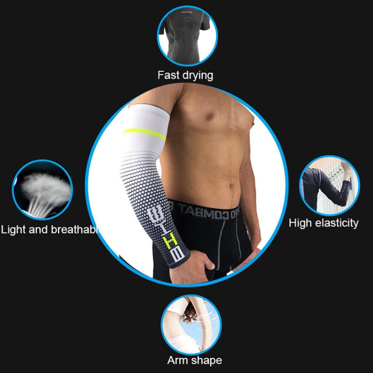 1 Paar Coole Herren Radfahren Lauf UV-Sonnenschutz Manschetten Schutzhülle Armsleeve Fahrrad Sport Armwärmer Ärmel, L, M, XL, XXL