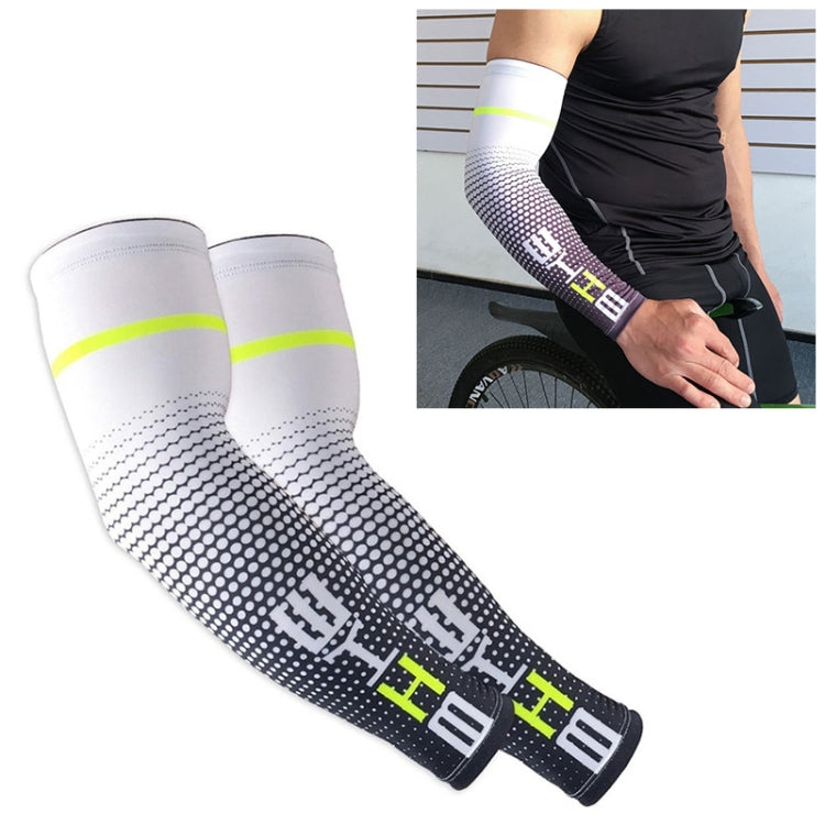 1 Paar Coole Herren Radfahren Lauf UV-Sonnenschutz Manschetten Schutzhülle Armsleeve Fahrrad Sport Armwärmer Ärmel, L, M, XL, XXL