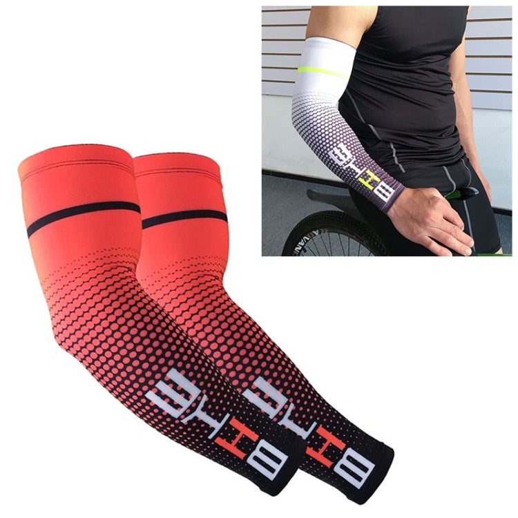 1 Paar Coole Herren Radfahren Lauf UV-Sonnenschutz Manschetten Schutzhülle Armsleeve Fahrrad Sport Armwärmer Ärmel, L, M, XL, XXL