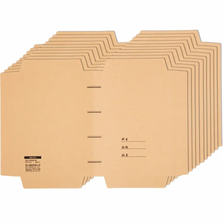 Bücherhülle aus Kraftpapier im Großformat, schützende, verdickte Kraftpapierhülle, 32K