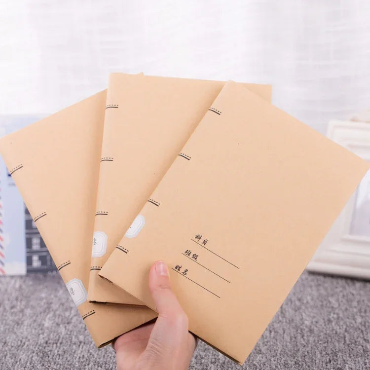 Bücherhülle aus Kraftpapier im Großformat, schützende, verdickte Kraftpapierhülle, 32K