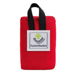 Tragbare ultradünne faltbare Campingmatte, wasserdichte Taschendecke, Picknickdecke für draußen, Sandstrandmatte, Größe: 70 x 110 cm, 70 x 110 cm Rot, 70 x 110 cm Blau