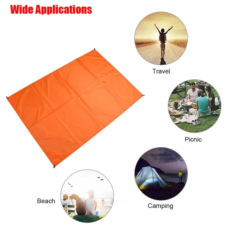Wasserdichte tragbare Picknick-Campingmatte Stranddecke Matratze, 100 cm*140 cm, 150 cm*140 cm, 200 cm*140 cm
