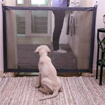 Tragbarer, faltbarer Hundezaun mit Sicherheitstür für Hunde und Katzen, 180 cm x 72 cm, 110 cm x 72 cm